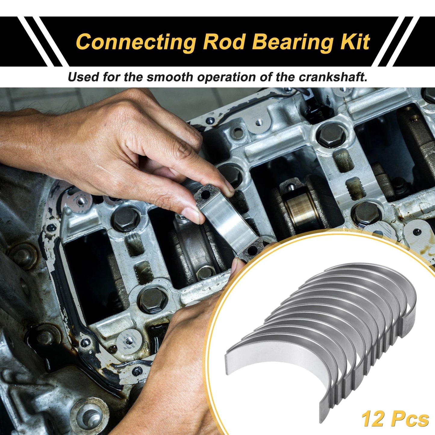 1 Connecting Rod Bearing Set for Toyota 4Runner (2009-2024)