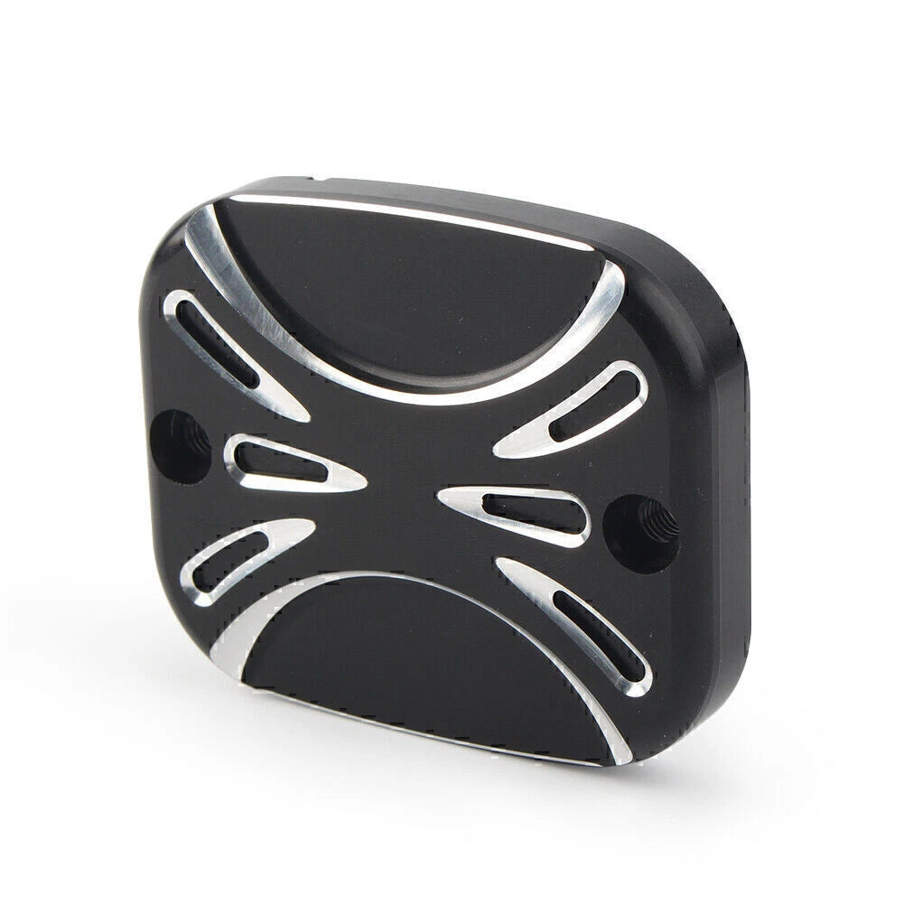 CNC Front Brake Reservoir Master Cylinder Cover for Harley Road King, Softail