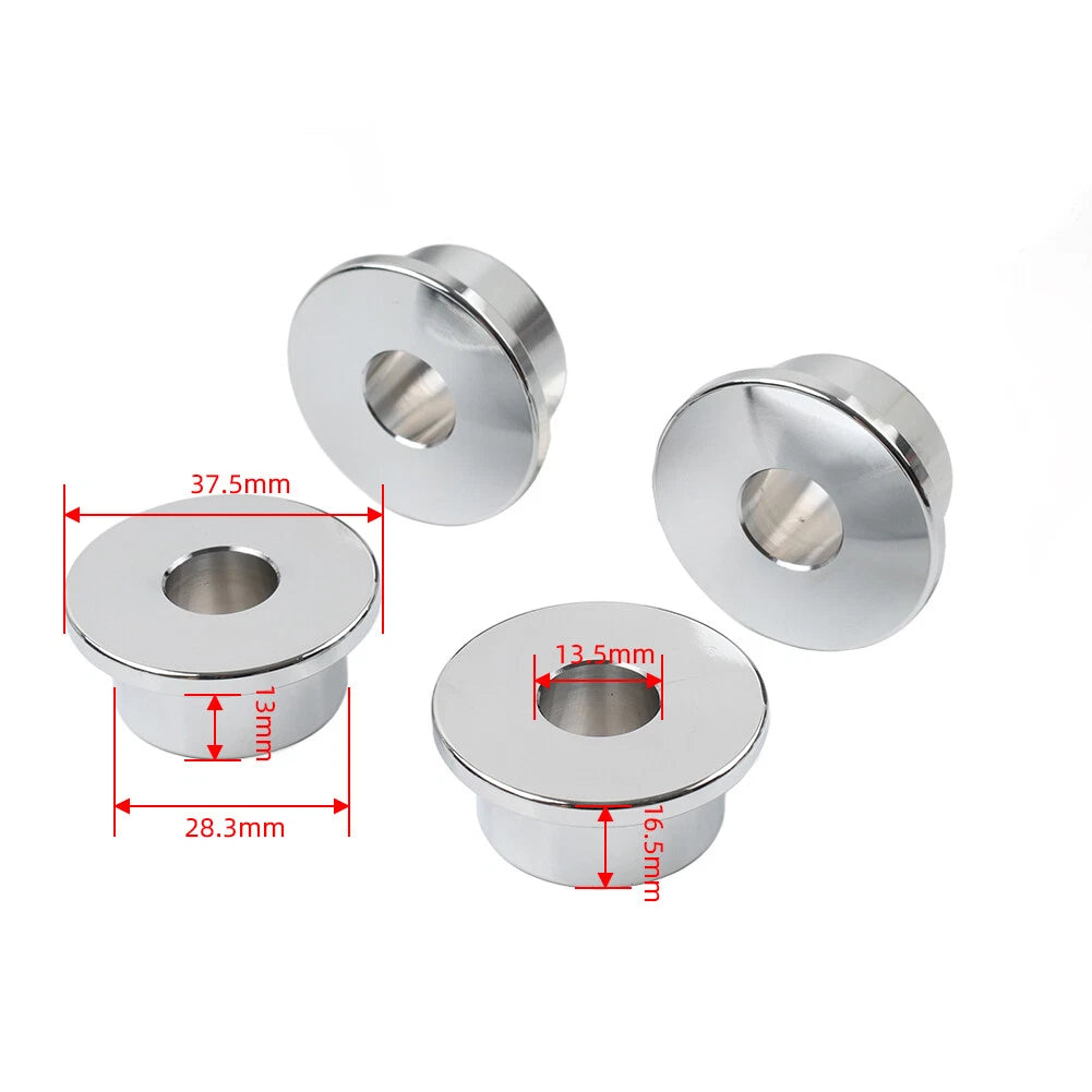 Harle Riser Bushings Handlebar Riser Bushings for Harley Softail, Dyna, Sportster 883, 1200 ...