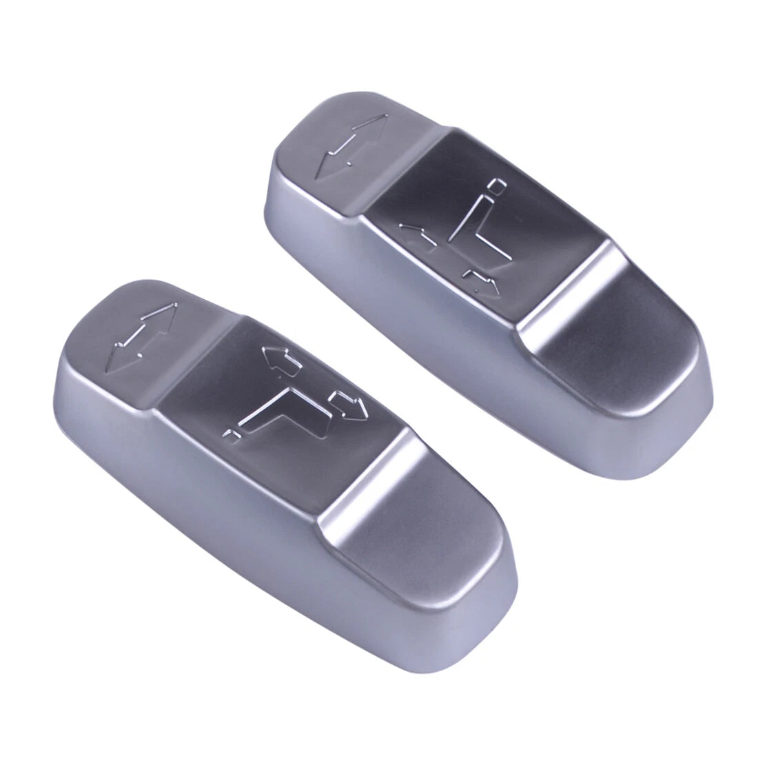 8 x Seat Adjustment Switch Button Cover Trim for Land Rover Discovery (2017-2023)