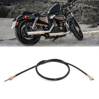 Speedometer Cable Black Rubber-Coated for Yamaha RSZ 100