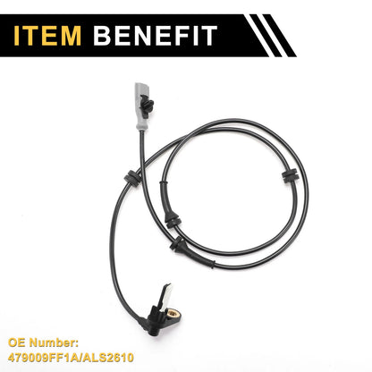 ABS Wheel Speed Sensor for Nissan TITAN (2012-2015)