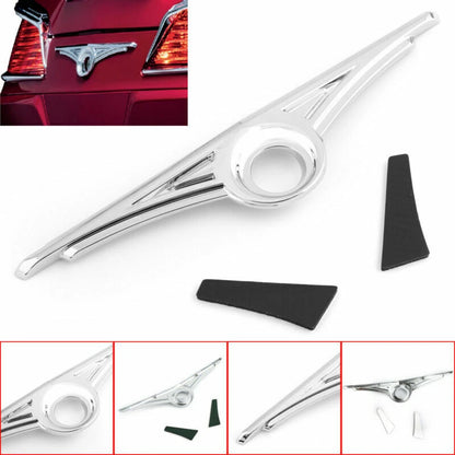 Chrome Trunk Key Hold Trim for Honda Goldwing GL1800 (2001-2018)