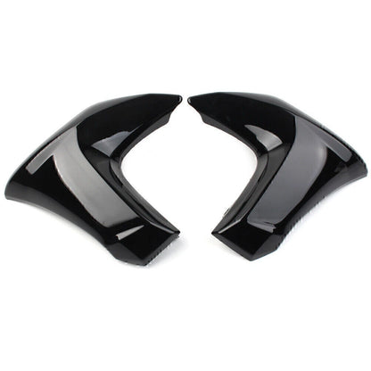 Gloss Black ABS Radiator Cap Compression Plate for Kawasaki ER6N (2012-2016)