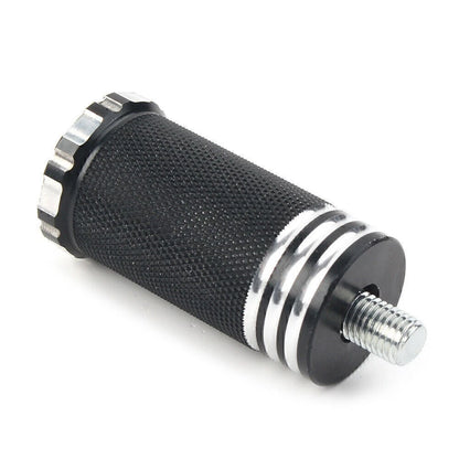 Black CNC Shifter Toe Shift Peg Pedal for Harley Touring Softail (1984-2020)