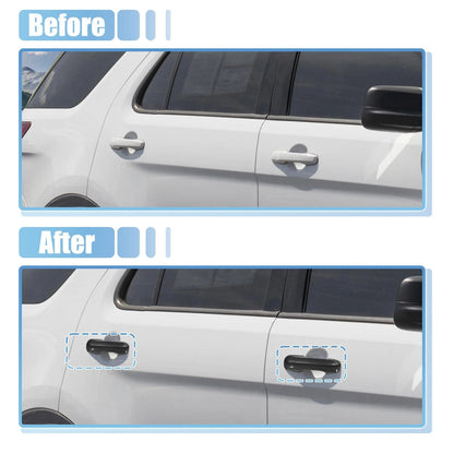 4 x Door Handle Trim Covers for Ford Explorer (2020-2022) Carbon Fiber