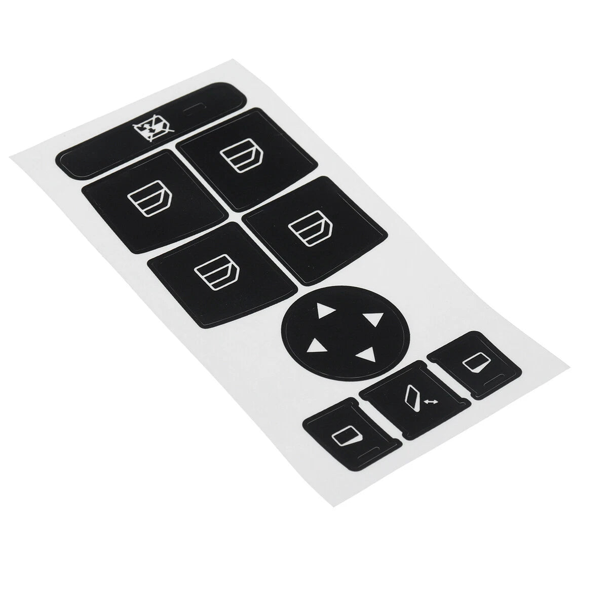 Auto Window Switch Button Repair Sticker Decal for Mercedes Benz (2007–2014)