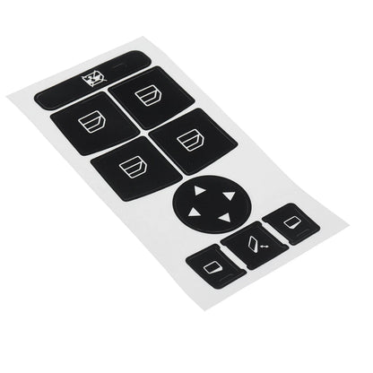 Auto Window Switch Button Repair Sticker Decal for Mercedes Benz (2007–2014)