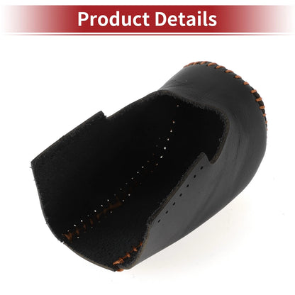 Car Gear Shift Knob Cover 1 x for Honda HR-V (2023-2024) Black Brown Faux Leather