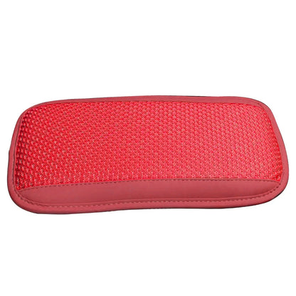 Red Universal Car Armrest Cover Cushion Center Console Pad Protector