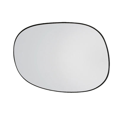 Rearview Mirror Glass with Backing Plate Left LH for Peugeot Citroen (2001-2015)