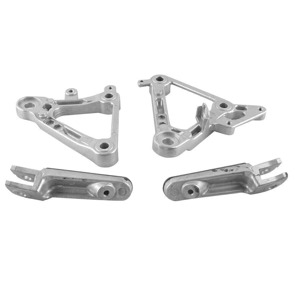 2 x Rider Front Footpegs Set for Honda CBR 400 (1988-1989)