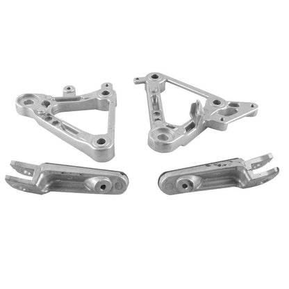 2 x Rider Front Footpegs Set for Honda CBR 400 (1988-1989)