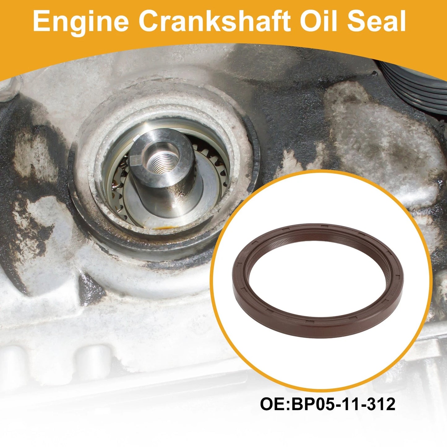 Rear Crankshaft Oil Seal for Mazda Miata (1990-2005)