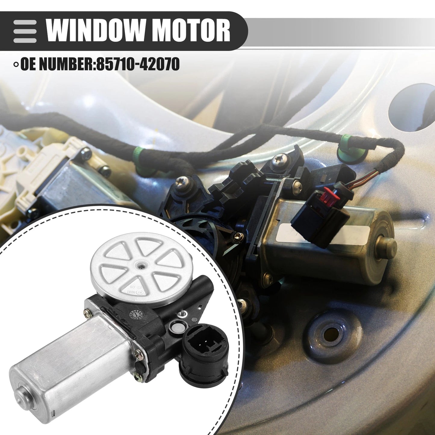 Front Right Window Lift Motor for Toyota RAV4 (2001–2003)