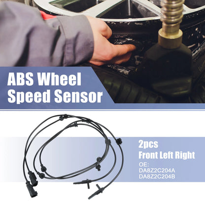 2 x Front Left Right ABS Sensors for Ford Explorer (2011-2019)