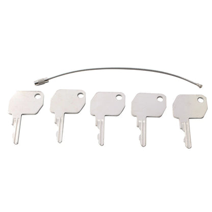 5PCS Ignition Key for JCB New Holland Backhoe 340 755B 555 655A