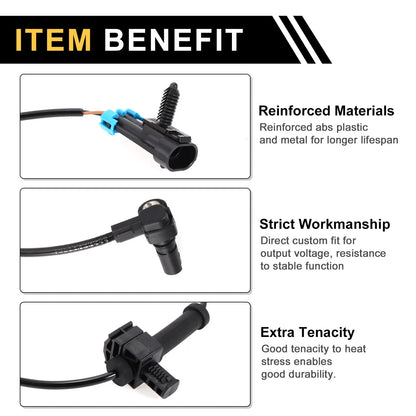 ABS Wheel Speed Sensor for Chevrolet Silverado 1500 Rear Left/Right