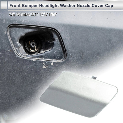 Bumper Headlight Washer Nozzle Cover for BMW 335i GT (2012-2015)