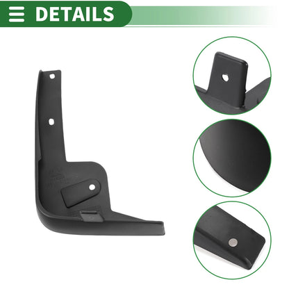 Mud Flaps Splash Guards 1 Set for Nissan Tiida (2005-2010)