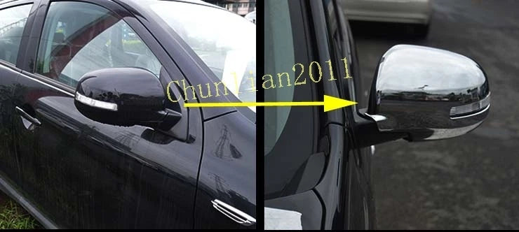Chrome Side Mirror Cover Trim for Mitsubishi Outlander (2013-2020)