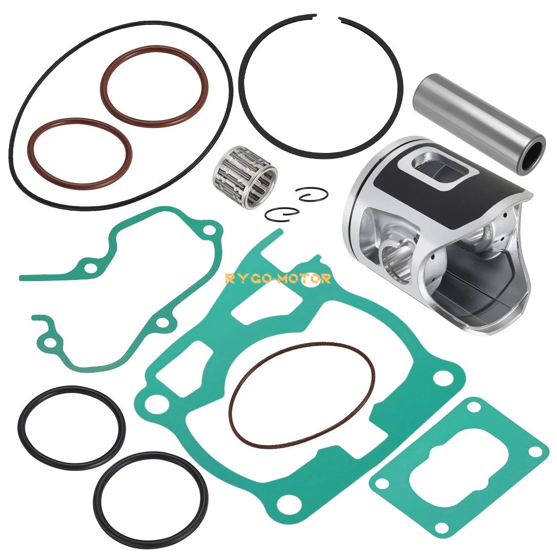Top End Piston Rebuild Kit 54mm for Yamaha YZ125 (1998–2000)