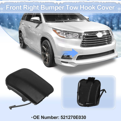 Right Front Tow Hook Cover Cap for Toyota Highlander (2014–2016)