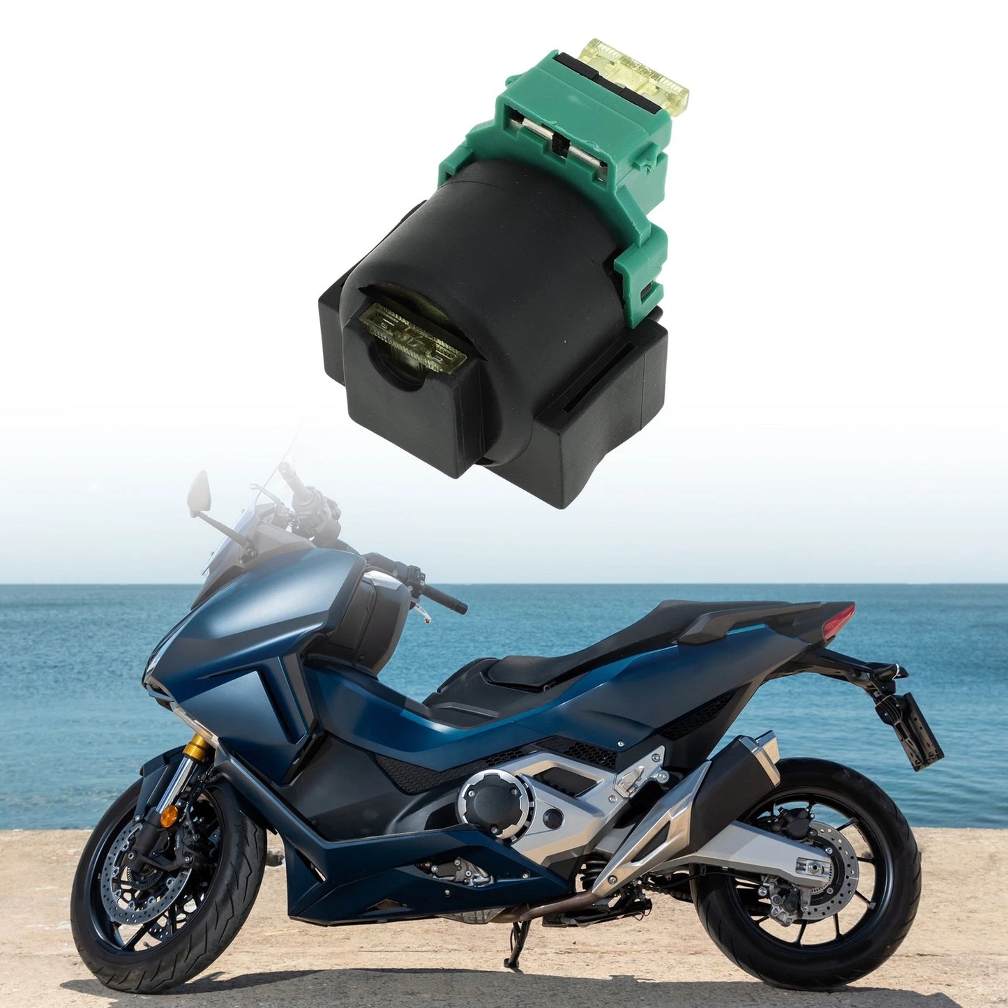 1 Relay 4-Pin Black for Kawasaki Bayou 220 KLF220 (1988–2002)