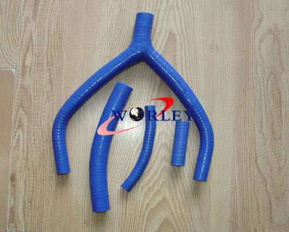 Aluminum Radiator & Blue Hoses for Yamaha YZ250 WR250 (1990-1991)