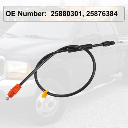 25.8" Car Door Latch Cable for Chevrolet (Fits Various Models 2000-2023)