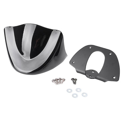Black ABS Front Bottom Fairing Fender for Harley Dyna (2006-2017)