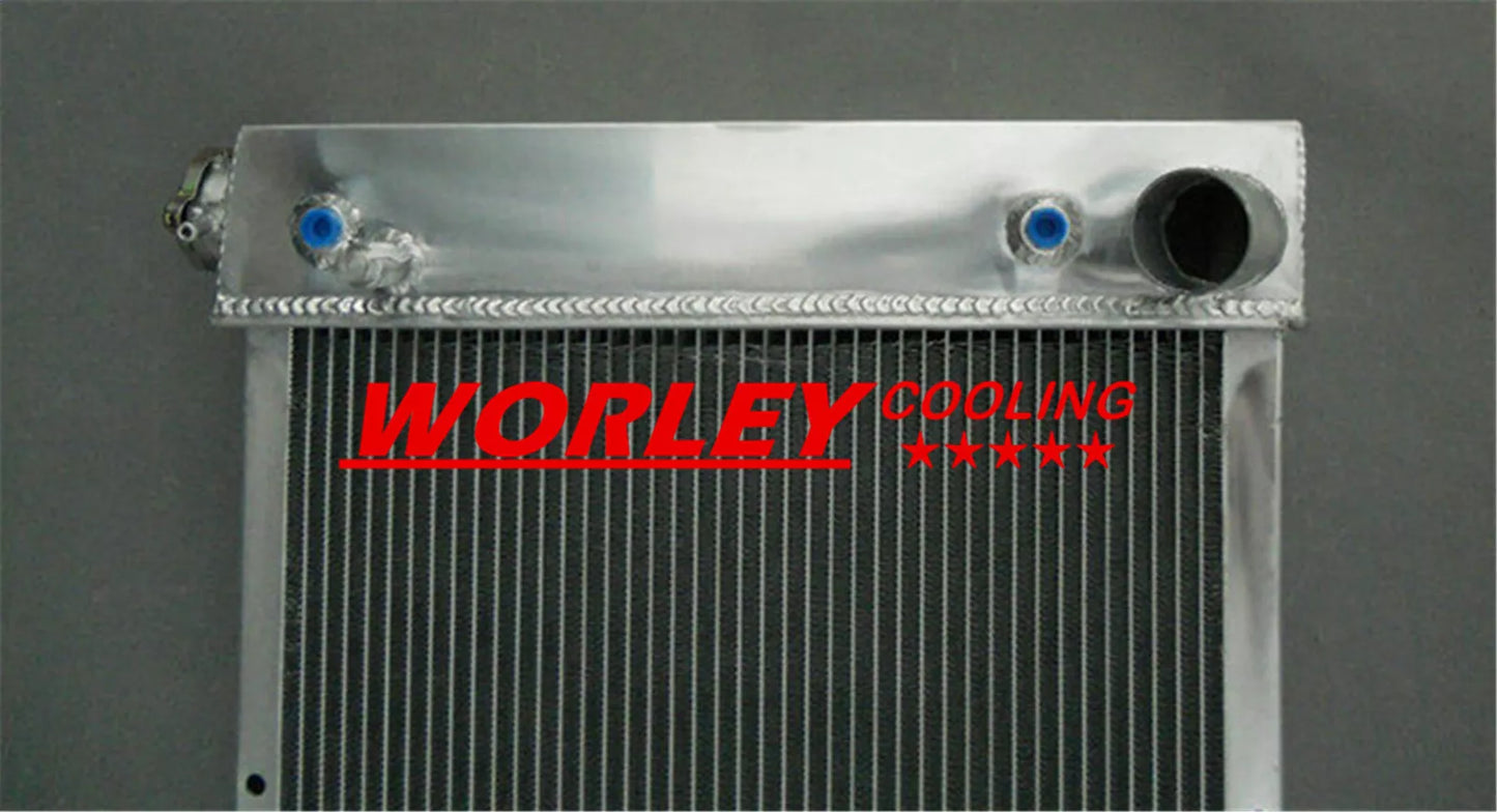 3 Row Aluminum Radiator for 1967-1972 Chevy C10 C20 K10 K20 K30 (1967-1972)