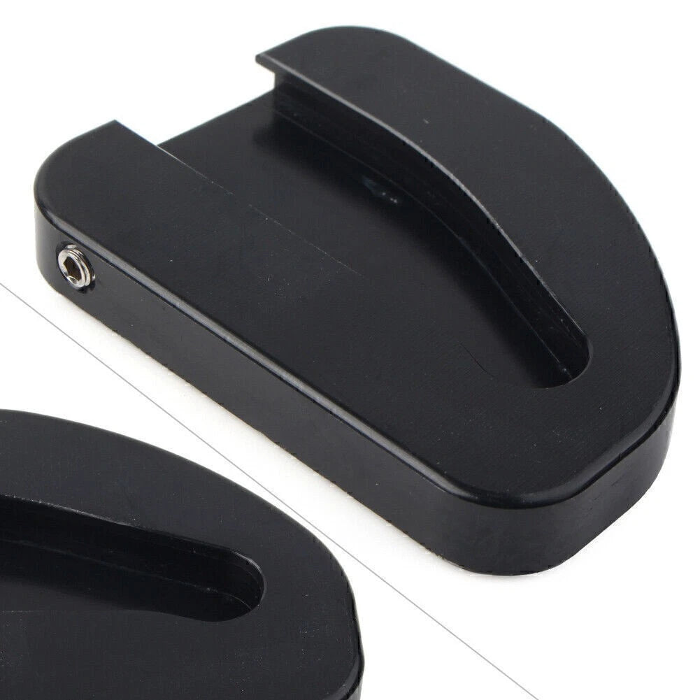 Kickstand Side Stand Enlarger Plate for Honda GL1800 (2010-2017) Black 1pc