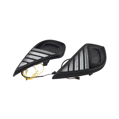 Daytime Running Lights & Turn Signal Fog Lamp for Toyota Highlander (2020-2023)