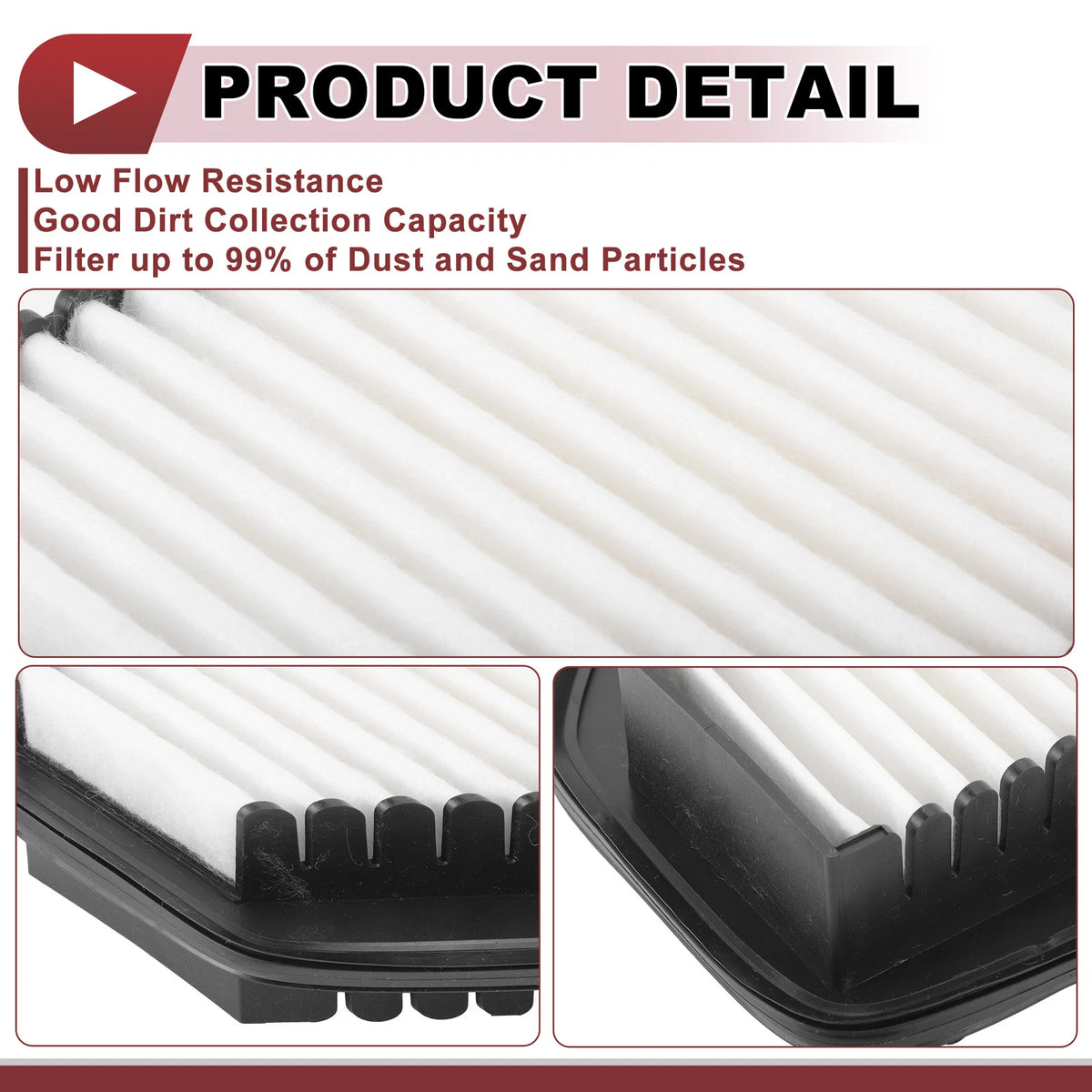 Engine Air Filter for Nissan Clipper Rio NV100 (2012-2023) 1 Pc Long Life