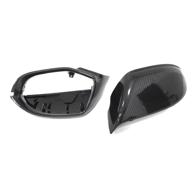 Real Carbon Mirror Shell Replacement For Audi A7 S7 RS7 2012-2018 w/ Lane Assist