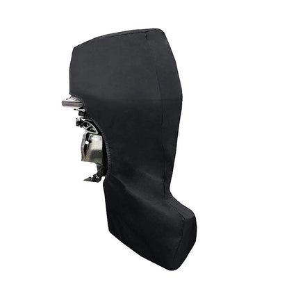 Black Full Cover Waterproof Outboard Motor Engine Protector for 60HP-100HP