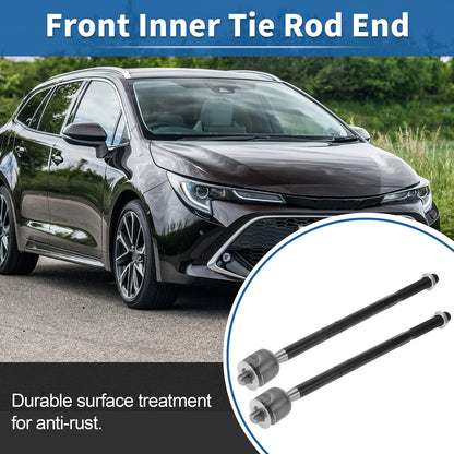2 x Front Inner Tie Rod End Links for Toyota Matrix (2003–2008)