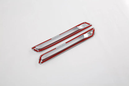 ABS Chrome Fog Light Lamp Frame Rear Cover Trim for Toyota Sienna (2021-2023)