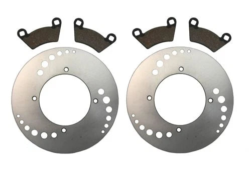 05 Rear Brake Rotors & Pads for Polaris Ranger 700 XP (2005–2005)