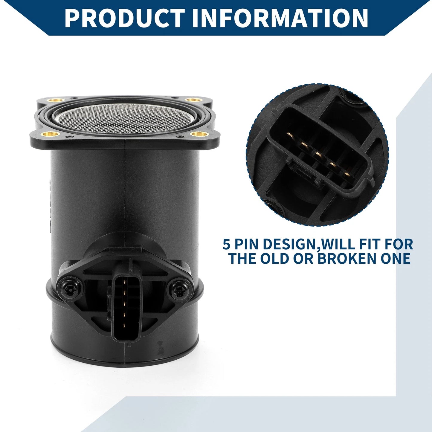 Mass Air Flow Sensor for Nissan Almera N16 (2000-2006)