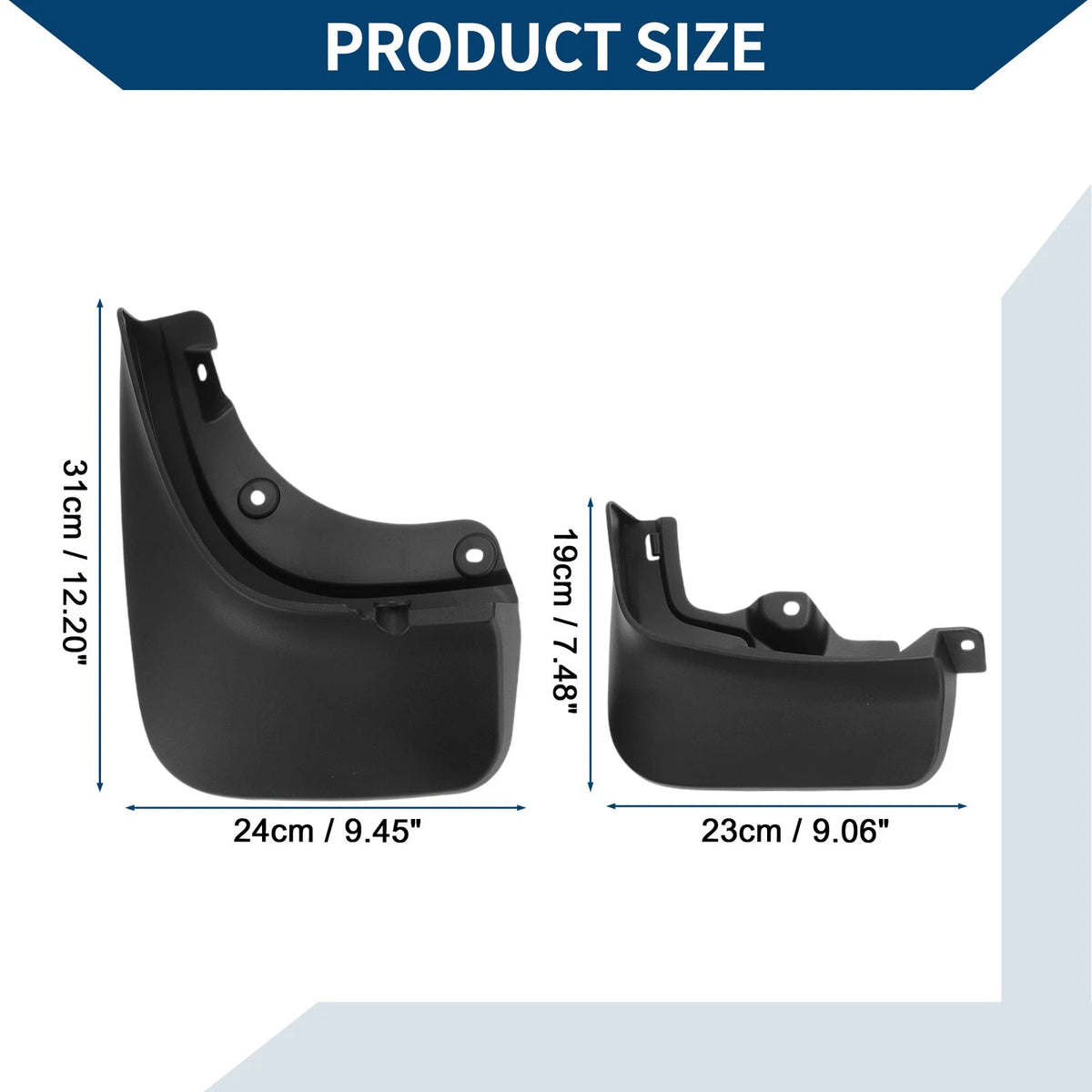 Mud Flaps Splash Guards 1 Set for Land Rover Range Rover Sport (2023)