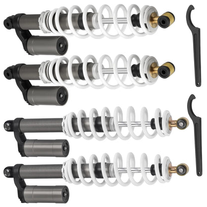 Heavy Duty Front Rear Air Shocks Absorbers for Polaris RZR S 800 (2009–2012)