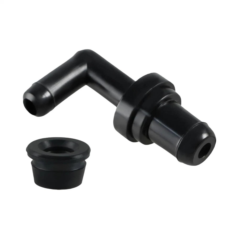 90° PCV Valve & Grommet for Honda Accord, Civic (1990-2002, 1988-2000)