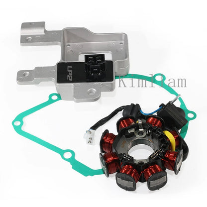 Stator Coil, Rectifier, Gasket for Honda ANF125 Innova 125 (2003-2006)