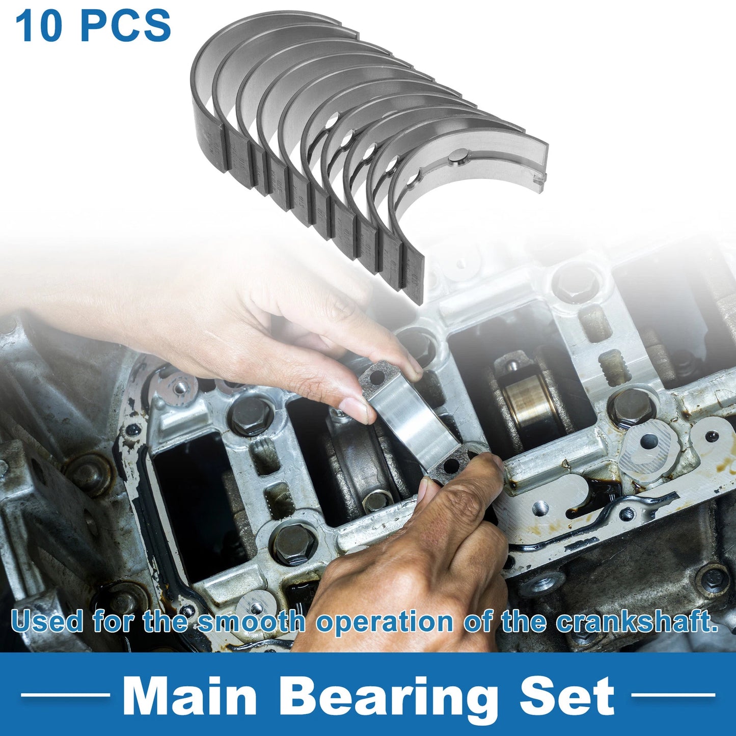 Main Bearing Set for Toyota Estima (1990-1995)