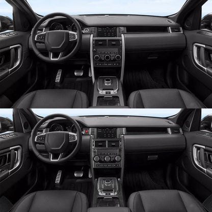 Carbon Fiber Interior Full Set Fashion Trim for Land Rover Discovery Sport 15-19