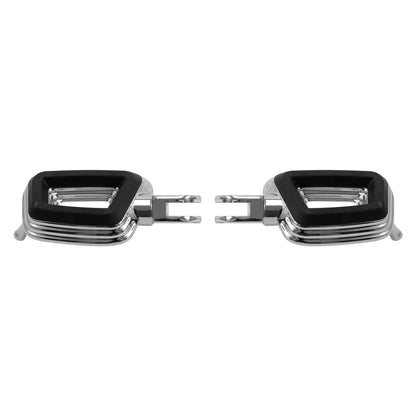 Chrome Driver Footpegs for Harley Softail Low Rider S (2018-2025)