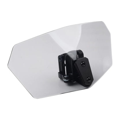 Universal Adjustable Clip-On Windshield Air Deflector for Cars