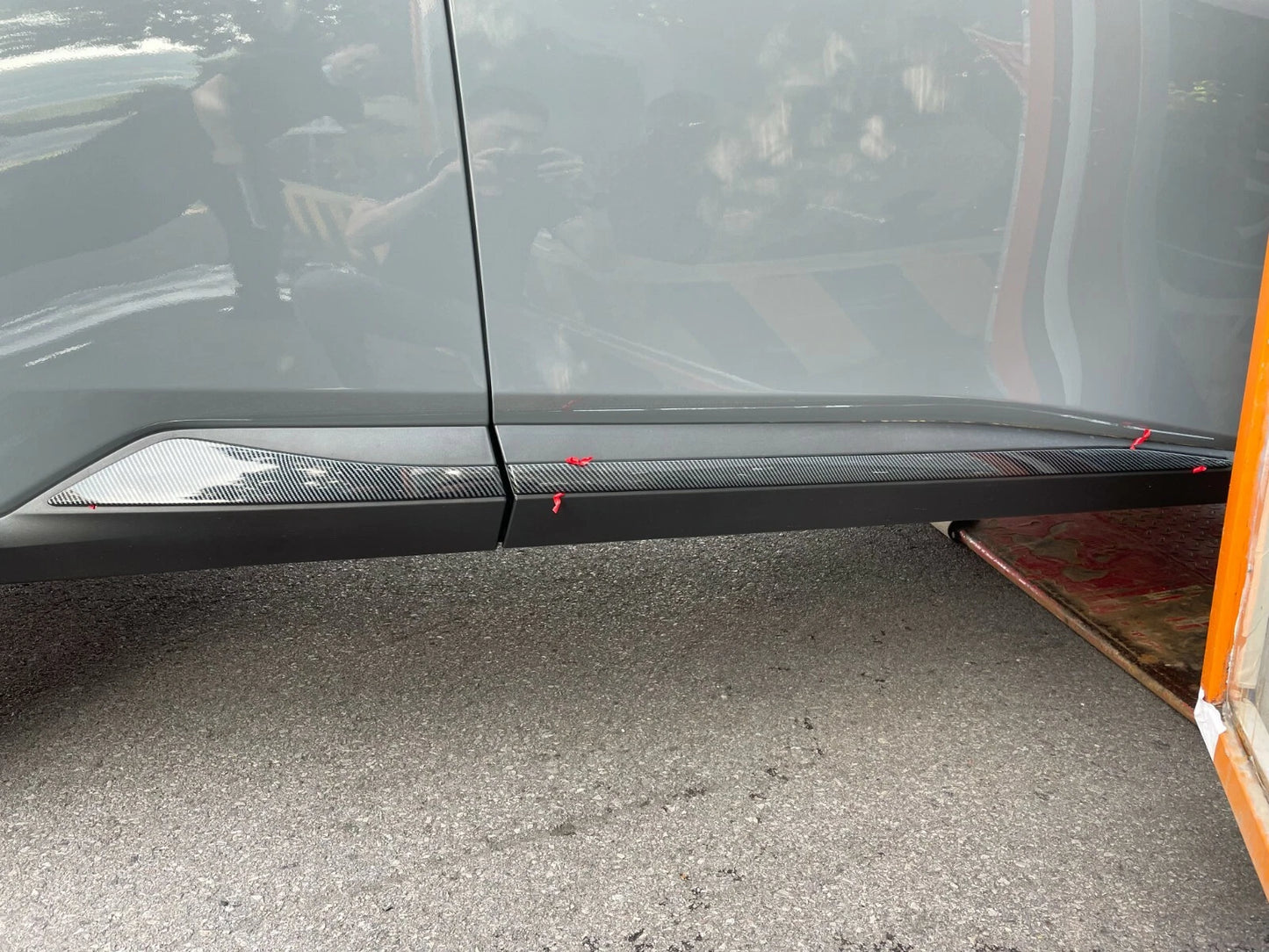 Carbon Fiber Style Door Body Side Molding for Nissan Rogue (2021-2023)